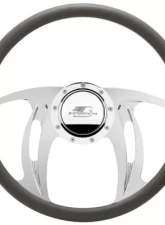 Billet Specialties 15.5" Hurricane Half Wrap Steering Wheel                                     - 34123 - Image 2