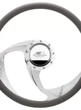 Billet Specialties 15.5" Spyder II Half Wrap Steering Wheel                                     - 34165 - Image 2