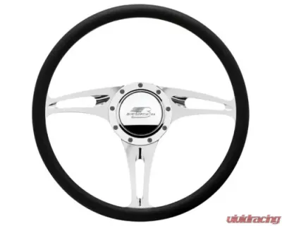 Billet Specialties Steering Wheel Half Wrap 15.5 Billet Specialties Steering Wheel Half Wrap 15.5