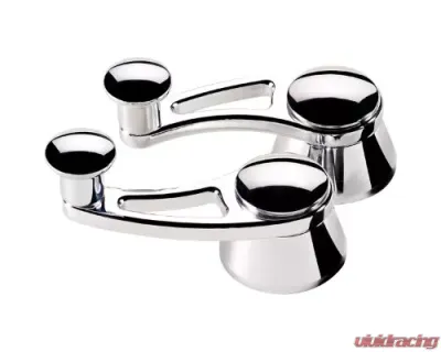 Billet Specialties Polished Vent Window Cranks Ford To 1948 - 47320