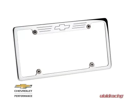 Billet Specialties Polished Bow Tie License Plate Frame - 55623