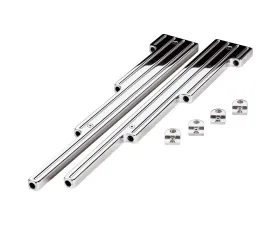 Billet Specialties Universal Polished Ball Milled Wire Loom (Pair)