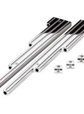 Billet Specialties Universal Polished Ball Milled Wire Loom (Pair)                                     - 69520 - Image 3
