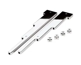 Billet Specialties Universal Polished Plain Wire Loom (Pair)