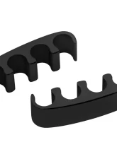 Billet Specialties Black Anodized Floating Plug 4 Wire Separators (Pair)                                     - 69681 - Image 2