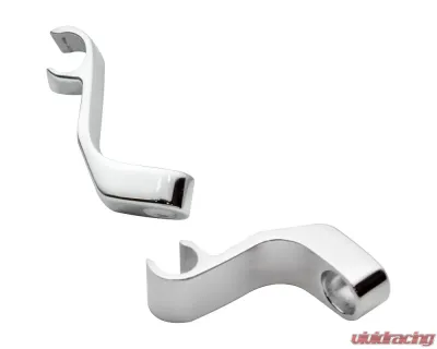 Billet Specialties Polished Valve Cover Mount Plug 1 Wire Separators (Pair) - 69701