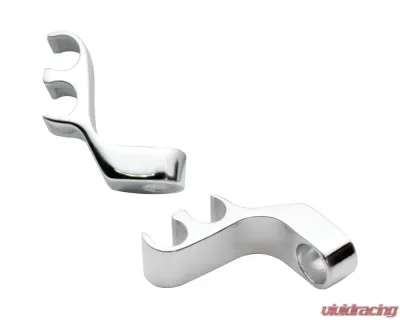 Billet Specialties Polished Valve Cover Mount Plug 2 Wire Separators (Pair) - 69702