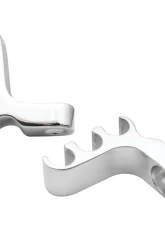 Billet Specialties Polished Valve Cover Mount Plug 3 Wire Separators (Pair)                                     - 69703 - Image 2