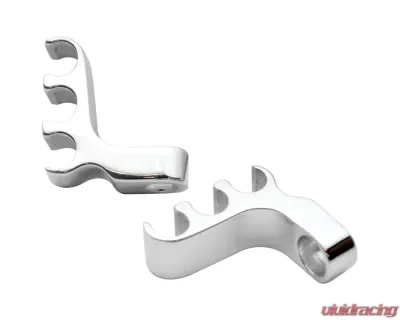 Billet Specialties Polished Valve Cover Mount Plug 3 Wire Separators (Pair) - 69703