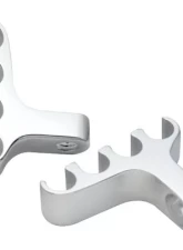 Billet Specialtie Polished Valve Cover Mounts Plug 4 Wire Separators (Pair)                                     - 69704 - Image 2