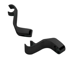 Billet Specialties Black Anodized Valve Cover Mount Plug 1 Wire Separators (Pair)