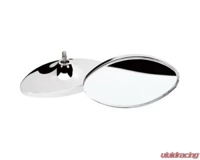 Billet Specialties Polished Oval Mirror Head - 73520