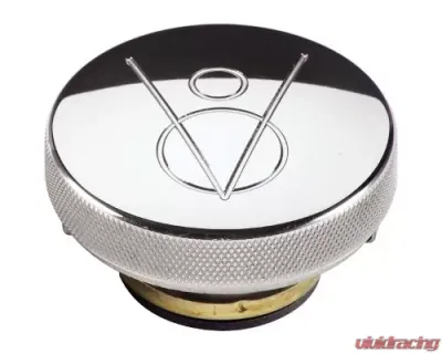Billet Specialties Polished 7 Lb V8 Radiator Cap - 76420
