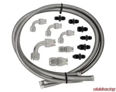 Billet Specialties Power Steering Hose Kit W/ Remote Reservoir - 77900