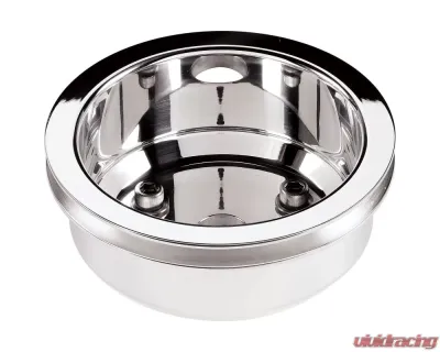 Billet Specialties 1-Groove Long Water Pump Crankshaft Pulley Small Block Chevrolet - 78210