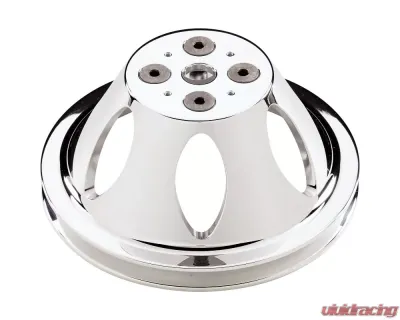 Billet Specialties 1-Groove Short Water Pump Pulley Small Block Chevrolet - 80120