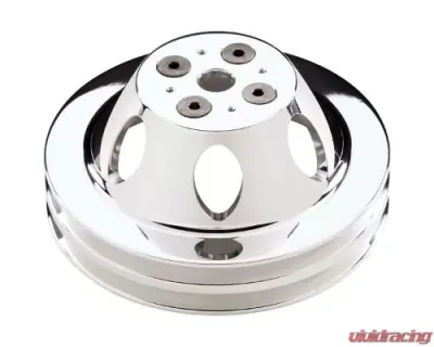Billet Specialties 2-Groove Short Water Pump Pulley Small Block Chevrolet - 80220