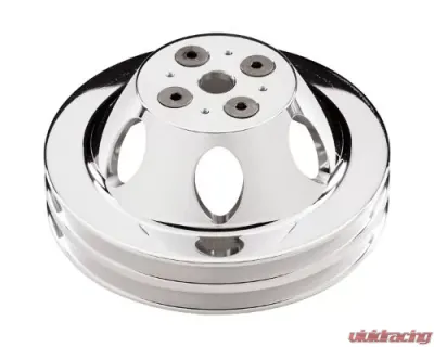 Billet Specialties 2-Groove Short Water Pump Pulley Big Block Chevrolet - 82220