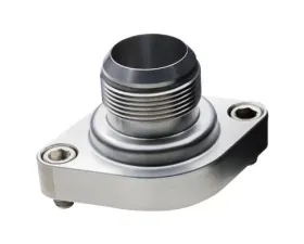 Billet Specialties Raw Machined -20 An Straight-Up Thermostat Housing Chevrolet Small/Big Block