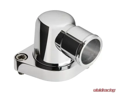 Billet Specialties Polished 0 Deg Swivels Thermostat Housing Chevrolet Small/Big Block - 90220