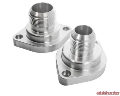 Billet Specialties Raw Machined -16 An Straight-Up Thermostat Housing w/AN Male Nipple LS - 90900