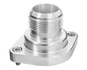 Billet Specialties Raw Machined -20 An Straight-Up Thermostat Housing w/AN Male Nipple LS
