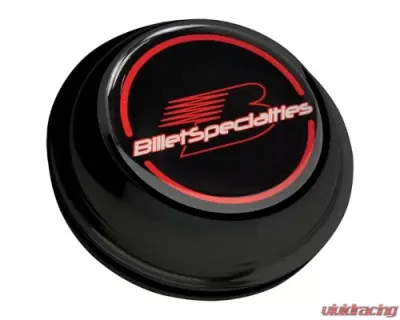 Billet Specialties Black 3.080 CB 1-1/4" Tall Center Cap - 999081B