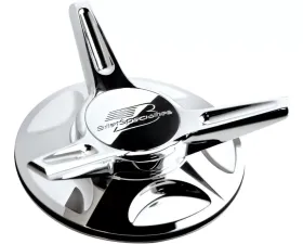 Billet Specialties Legacy II Deep Polished Spinner Cap