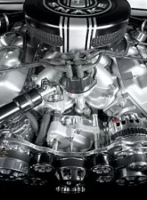Billet Specialties Black Anodized Premium Tru Trac Serpentine System with Billet Alternator, A/C & Power Steering Big Block Ford                                     - BLK14600PA - Image 3