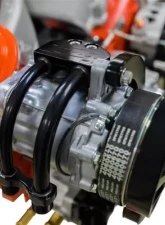 Billet Specialties Black Anodized Tru Trac Serpentine System w/ Power Steering & A/C Natural Finish Alternator & COMP Top Mount LS Chevrolet                                     - BLK13450NA - Image 3