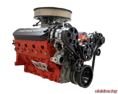 Billet Specialties Black Anodized Tru Trac Serpentine System with A/C LS7 Chevrolet - BLK13490