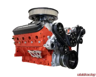 Billet Specialties Black Anodized Tru Trac Serpentine System without A/C & Power Steering LS7 Chevrolet - BLK13495