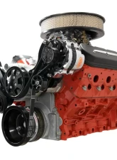 Billet Specialties Black Anodized Tru Trac Serpentine System without A/C & Power Steering LS7 Chevrolet                                     - BLK13495 - Image 3