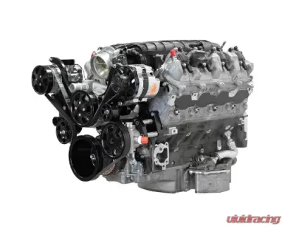 Billet Specialties Black Anodized Tru Trac Serpentine System with A/C & Power Steering GM LT1 - BLK13550