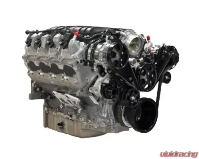 Billet Specialties Black Anodized Tru Trac Serpentine System without A/C & Power Steering GM LT1 - BLK13560