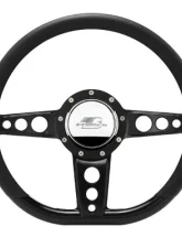 Billet Specialties 14" Black Anodized D-Shape Trans Am Steering Wheel                                     - BLK29427 - Image 2