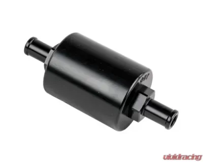 Billet Specialties Black Anodized -6 AN Fittings In-Line