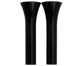Billet Specialties Black Anodized 10-24 Thread Door Lock Knobs