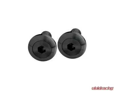Billet Specialties 3/8-16X1" W/ 7/8" Washers Black Anodized Pro-Bolts (Pair) - BLK66120