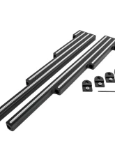 Billet Specialties Universal Black Powder Coated Ball Milled Wire Loom (Pair)                                     - BLK69520 - Image 3