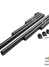 Billet Specialties Universal Black Powder Coated Bowtie Wire Loom (Pair)                                     - BLK69523 - Image 3