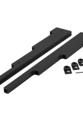 Billet Specialties Universal Black Powder Coated Plain Wire Loom (Pair)                                     - BLK69529 - Image 3