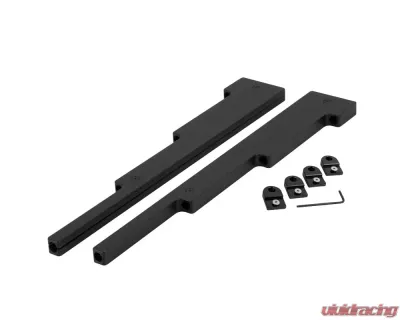 Billet Specialties Universal Black Powder Coated Plain Wire Loom (Pair) - BLK69529
