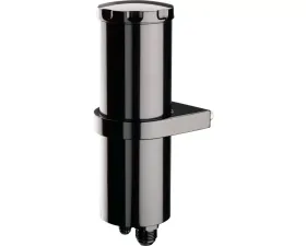 Billet Specialties Black Anodized Power Steering Reservoir W/ Bracket