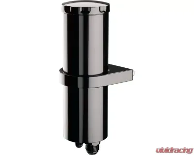 Billet Specialties Black Anodized Power Steering Reservoir W/ Bracket - BLK77910