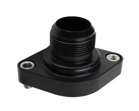 Billet Specialties Black Anodized -20 An Straight-Up Thermostat Housing Chevrolet Small/Big Block