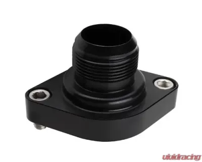 Billet Specialties Black Anodized -20 An Straight-Up Thermostat Housing Chevrolet Small/Big Block - BLK90119