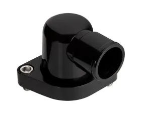 Billet Specialties Black Anodized 0 Deg Swivels Thermostat Housing Chevrolet Small/Big Block