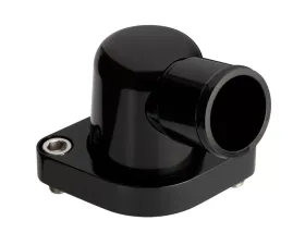 Billet Specialties Black Anodized 15 Deg Swivels Thermostat Housing Chevrolet Small/Big Block