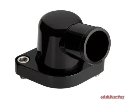 Billet Specialties Black Anodized 15 Deg Swivels Thermostat Housing Chevrolet Small/Big Block - BLK90320
